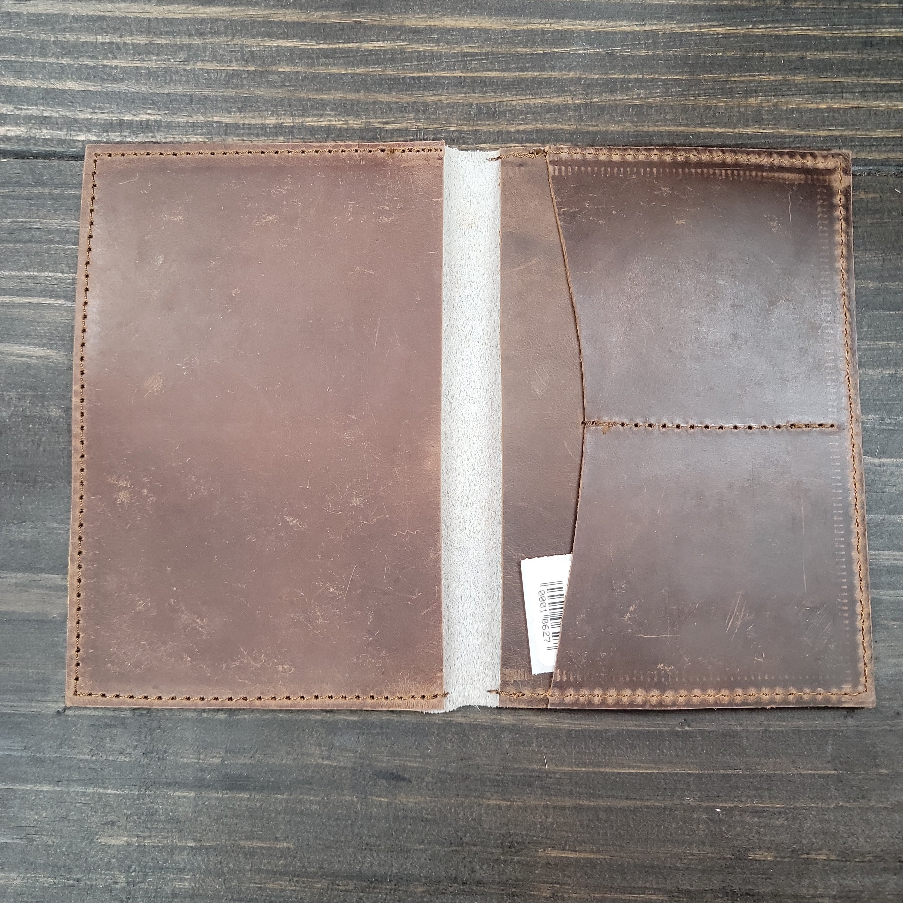 Personalized Branded Cowhide Passport Books