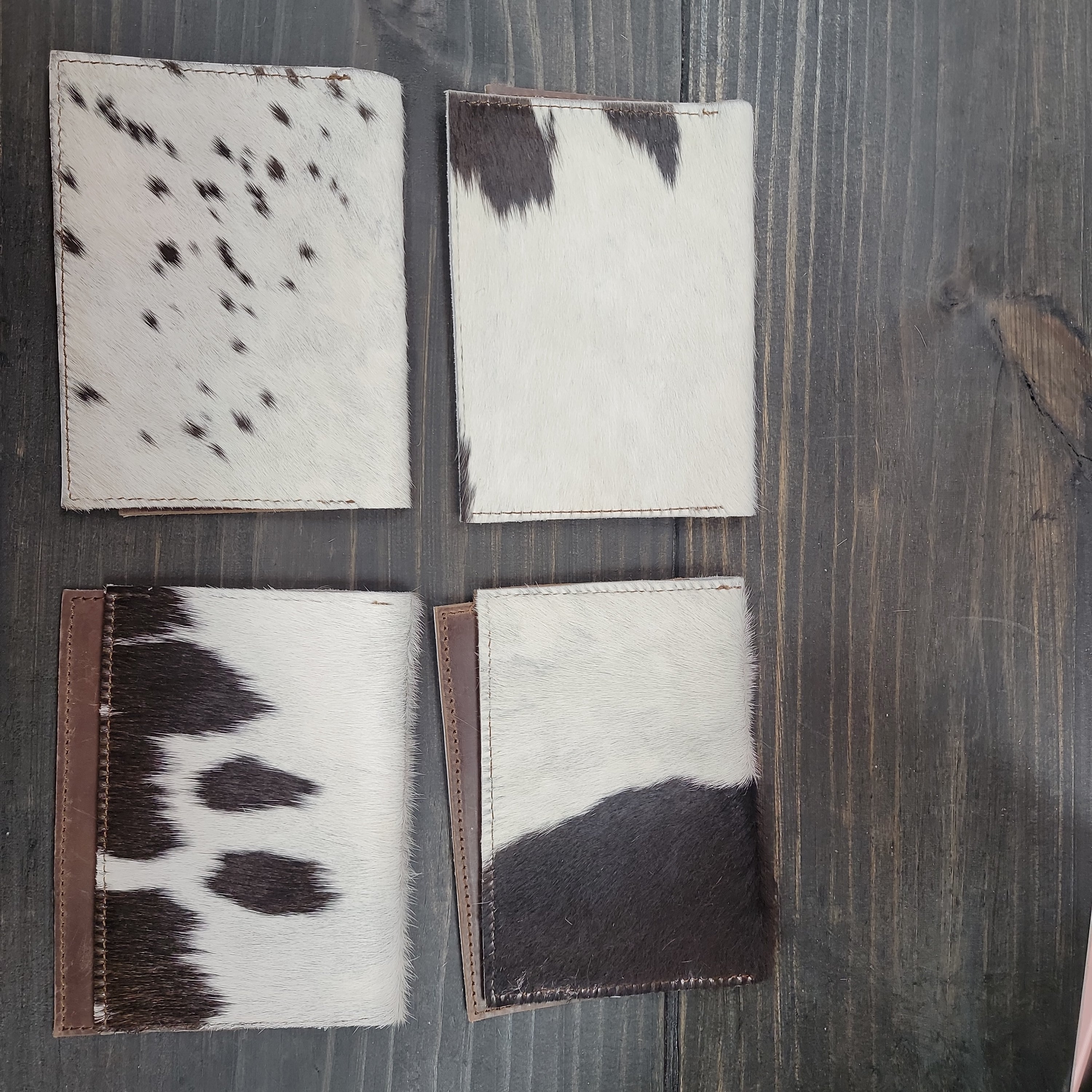 Personalized Branded Cowhide Passport Books