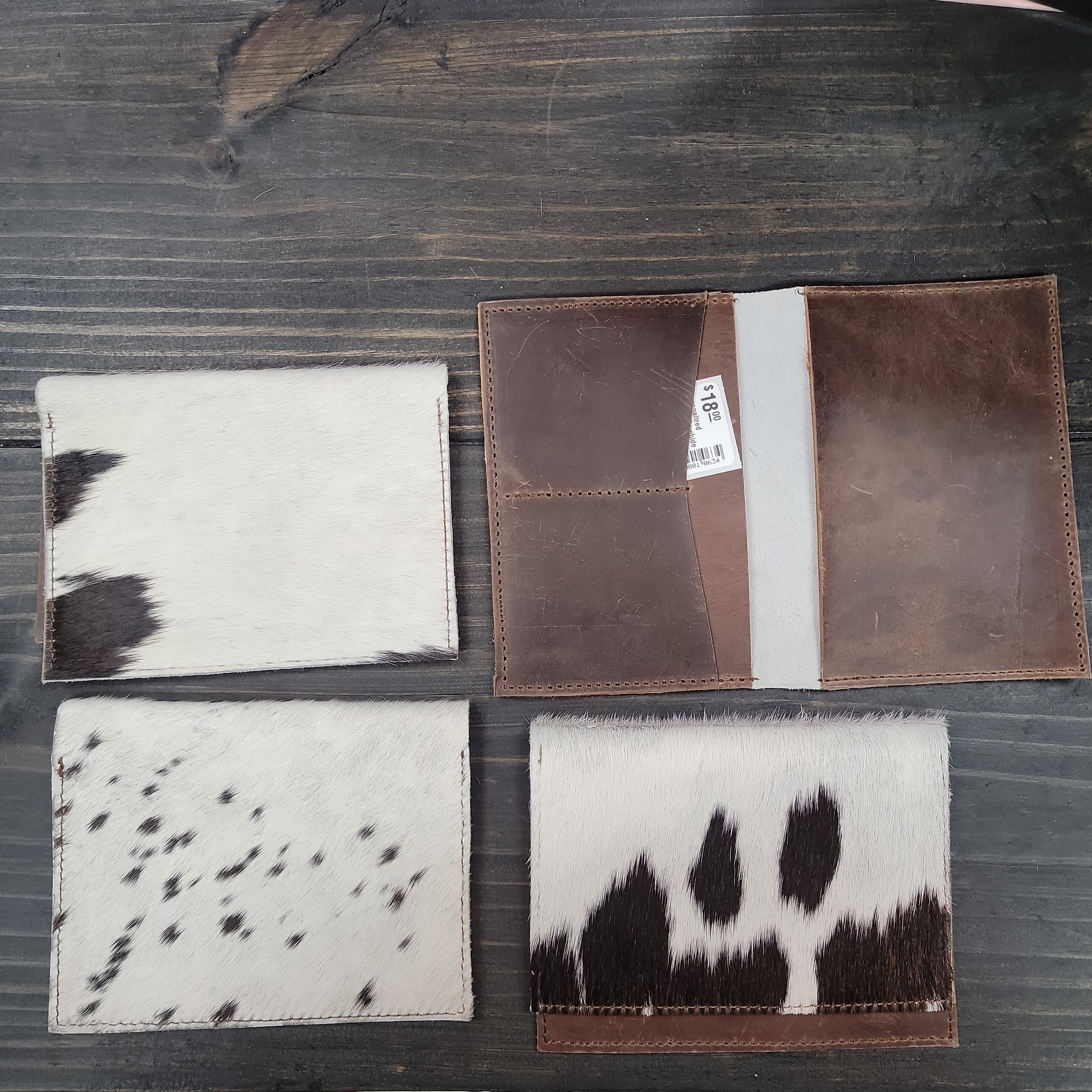 Personalized Branded Cowhide Passport Books