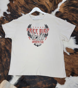 Free Bird Graphic Tee Plus