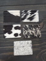 Load image into Gallery viewer, COWHIDE CREDIT CARD HOLDER/WALLET
