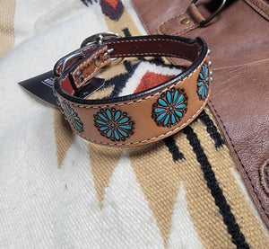 THE TURQUOISE ZUNI DOG COLLAR