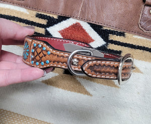 THE TURQUOISE ZUNI DOG COLLAR