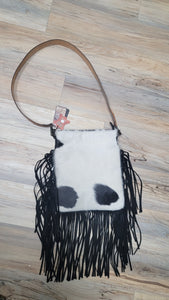 Horns & Halo Fringe Crossbody