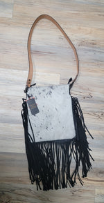 Load image into Gallery viewer, Horns &amp; Halo Fringe Crossbody
