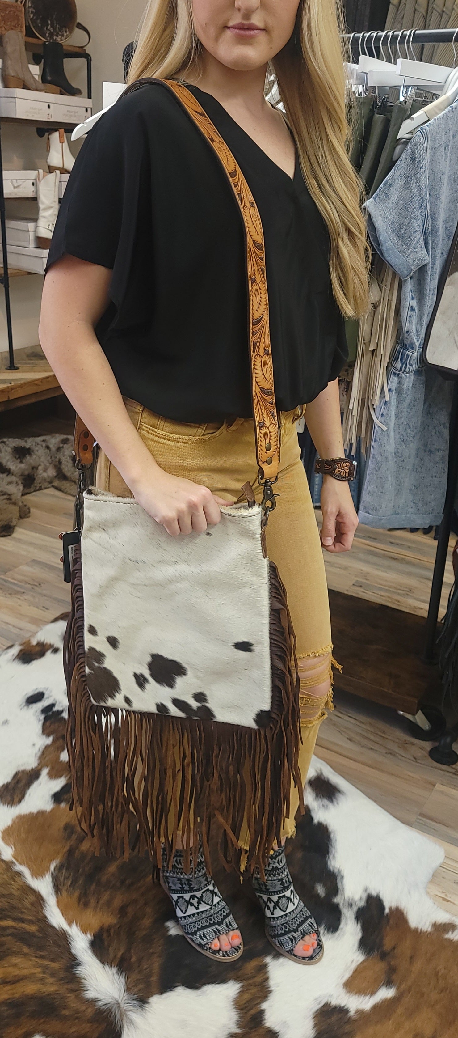 Hillbilly Hippie Fringe Crossbody