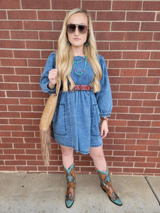 Daisy Denim Dress