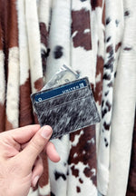 Load image into Gallery viewer, COWHIDE CREDIT CARD HOLDER/WALLET
