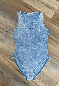 Paula Mineral Wash Bodysuit Plus