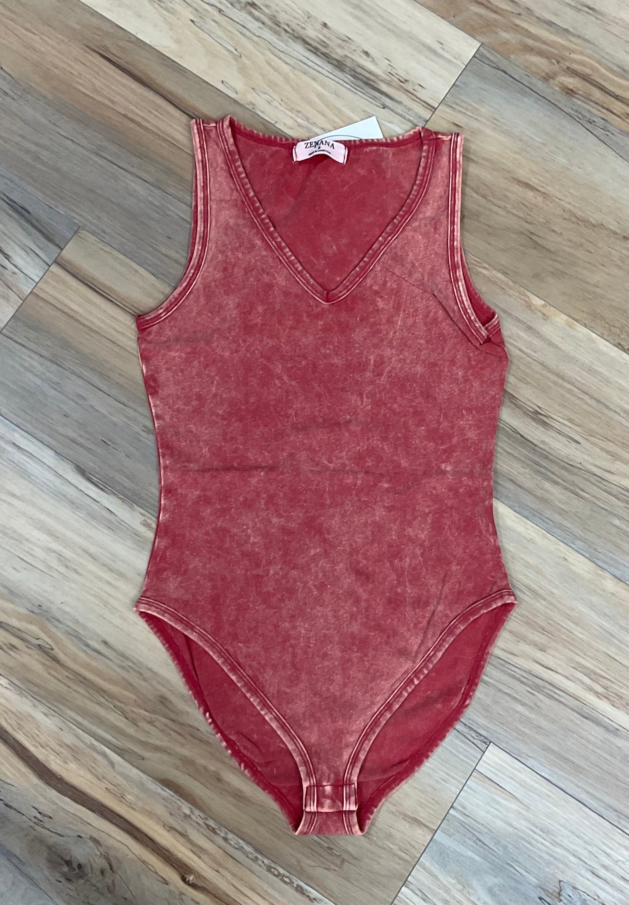 Paula Mineral Wash Bodysuit