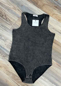 Paula Mineral Wash Bodysuit Plus