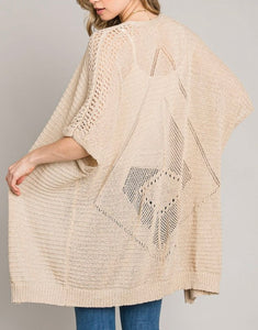 Lightweight Short Sleeve Kimono Sweater Cardigan