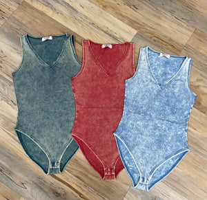 Paula Mineral Wash Bodysuit