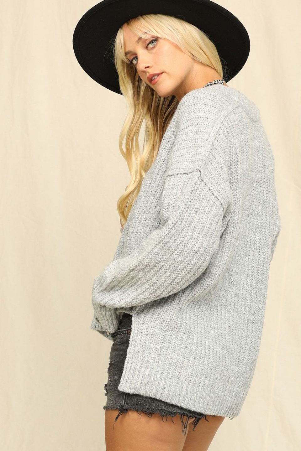 Alyssa Plush Oversized Sweater