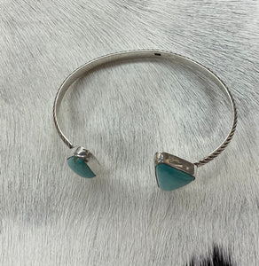 Kingman Turquoise Cuff Flying B Collection