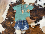 Load image into Gallery viewer, Climb A Cactus Coyote Cowgirl Graphic Tee
