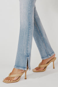 Kimberly Mid Rise Boot Cut Jeans Plus