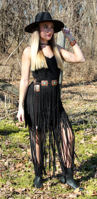 Fringe cowgirl outlet dress